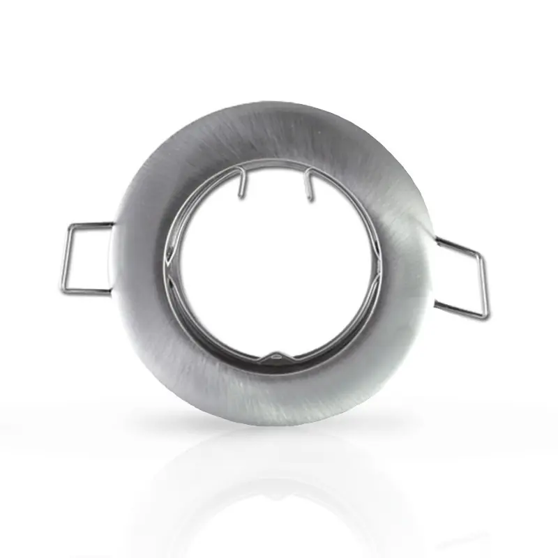 SUPPORT DE SPOT ROND ARGENT 77 mm