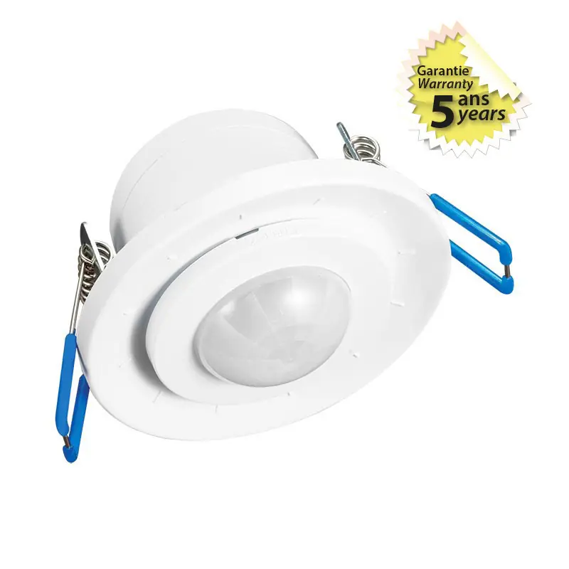 DETECTEUR DE MOUVEMENT INFRA ROUGE LED ENCASTRABLE 360deg
