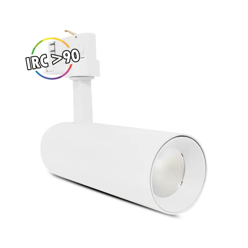 SPOT LED SUR RAIL 15 W BLANC CCT IP20