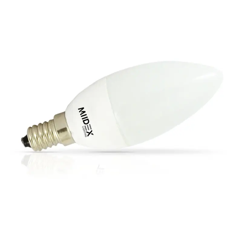 LED 6 W FLAMME E14 3000 K CERAMIC DEPOLI BLISTER X 3