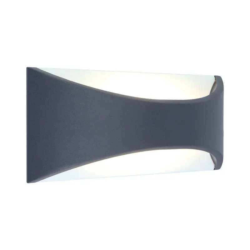 APPLIQUE MURAL LED 12 W 230 V 3000 K ANTHRACITE IP65