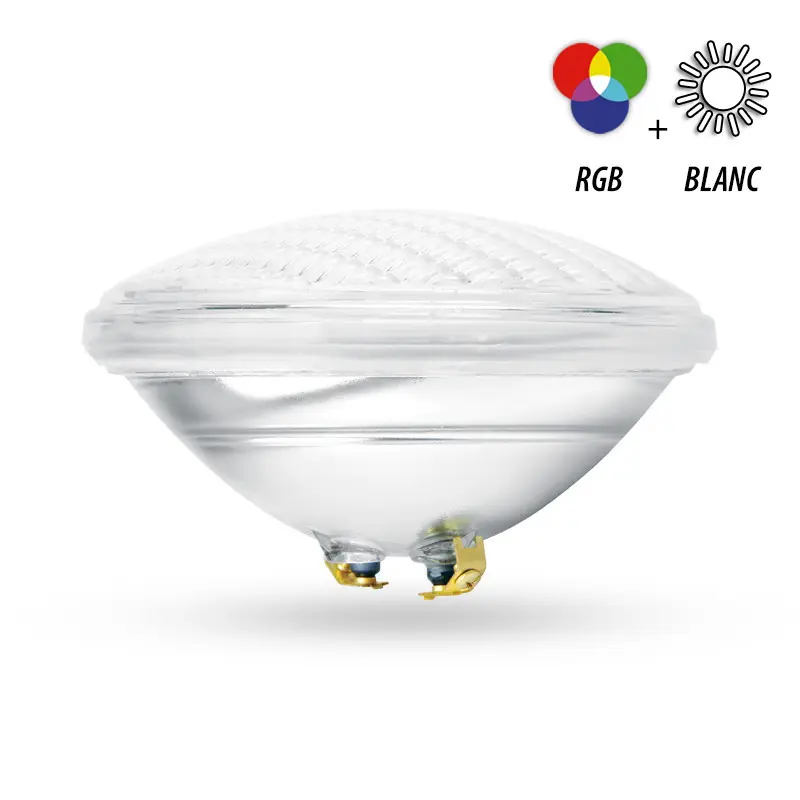 LED PAR56 PISCINE 12V AC 18 W CCT + RGB BOITE