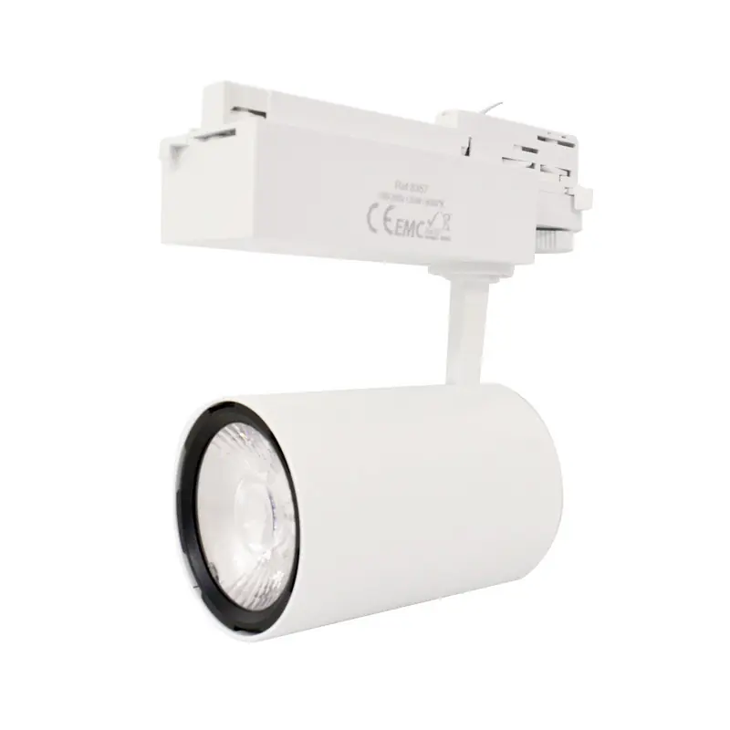 SPOT LED SUR RAIL 35 W BLANC 3000K IP20