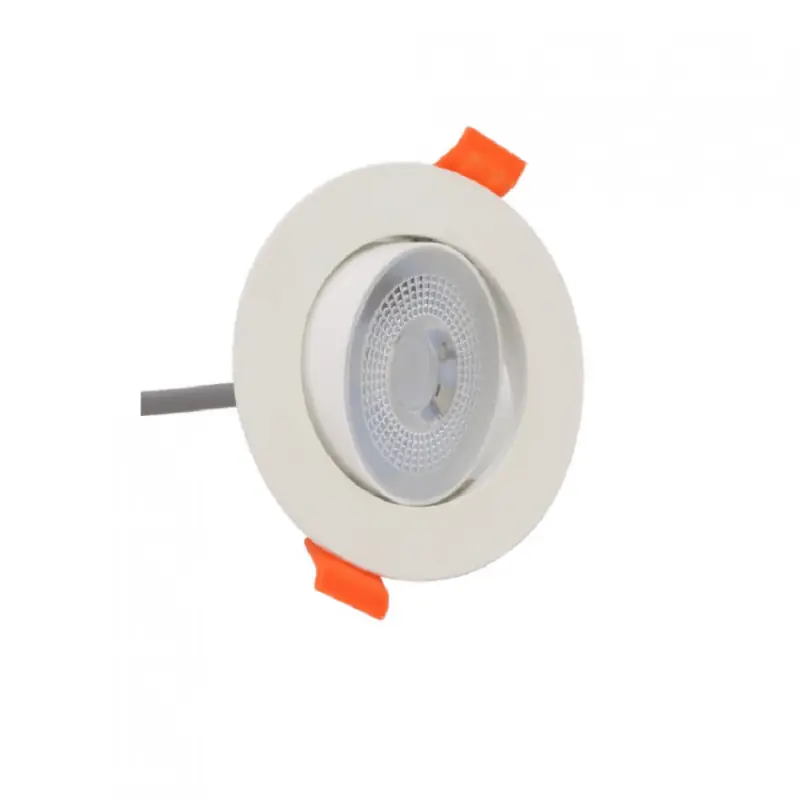 Spot led blanc encastrable orientable 5w-430 lumens