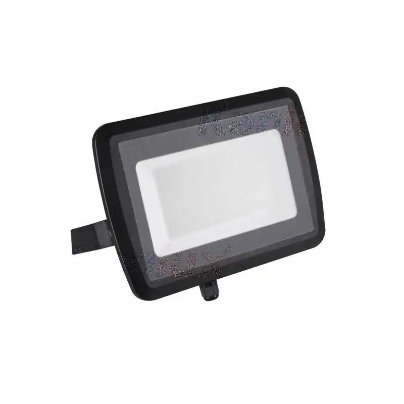 Projecteur led 100W noir extra plat ip65 8300 lumens étanche extérieur rocaille jardin