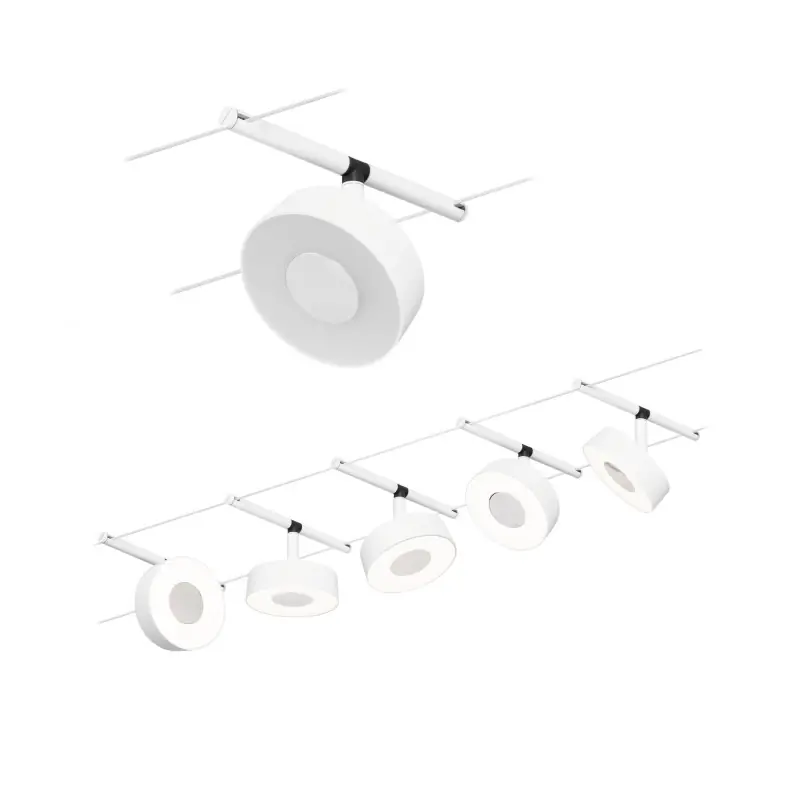 Système câble Circle 5x Blanc