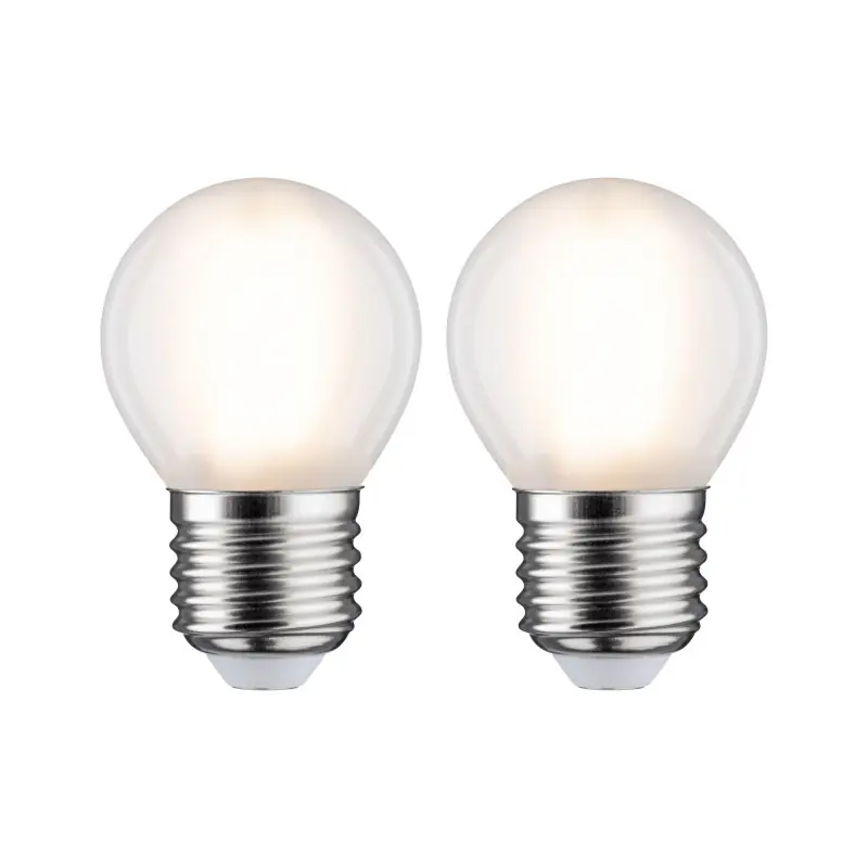 LED fil sphérique x2 470lm E27