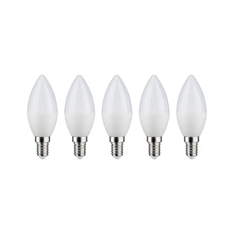 Promo lot 5 bougies LED 470lm