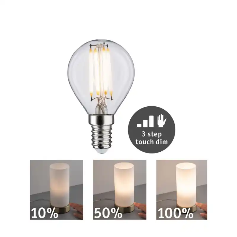 LED Fil sphérique 432lm E14 Clair