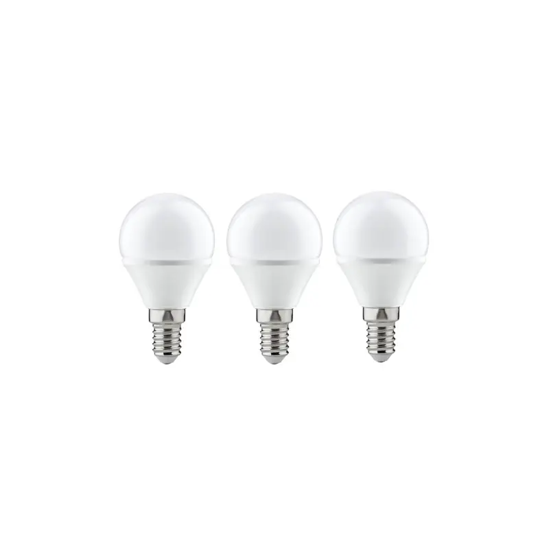 Pack 3 sphérique LED 4 W E14 230V