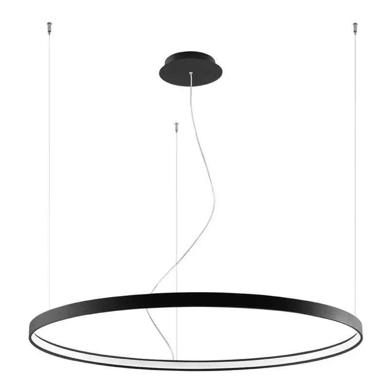 Chandelier RIO 110 noir 3000K