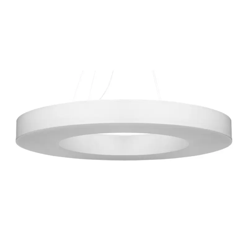 Chandelier SATURNO SLIM 90 blanc