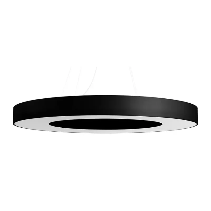 Chandelier SATURNO SLIM 90 noir