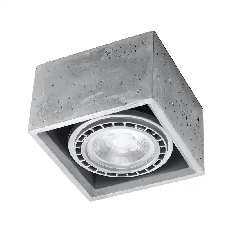 Plafonnier QUATRO 1 béton