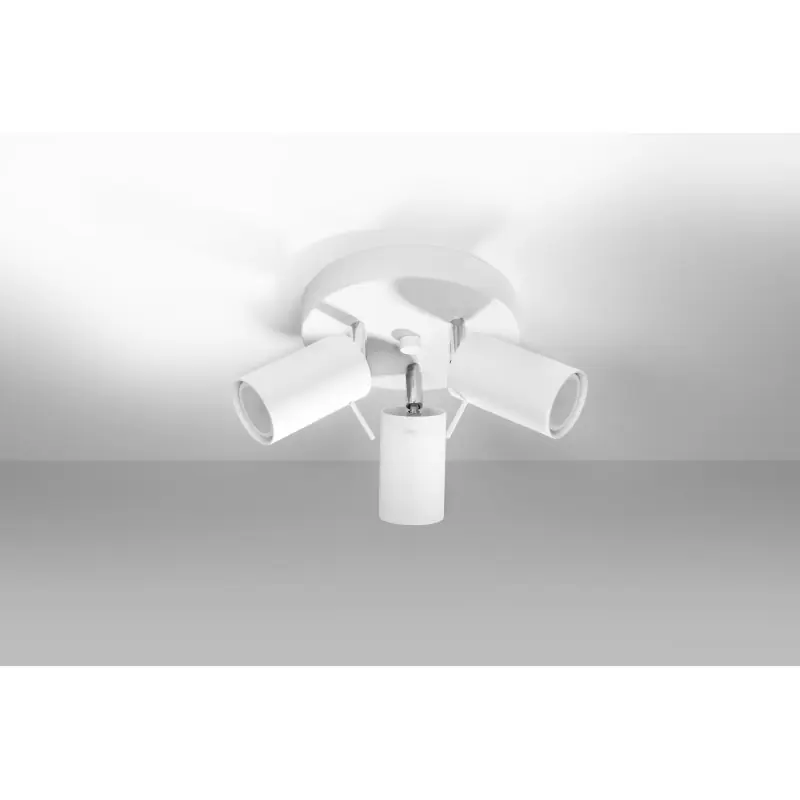 Plafonnier RING 3P blanc