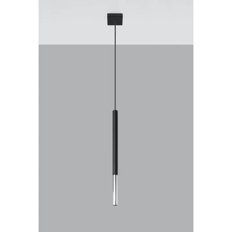 Suspension MOZAICA 1 noir/chrome