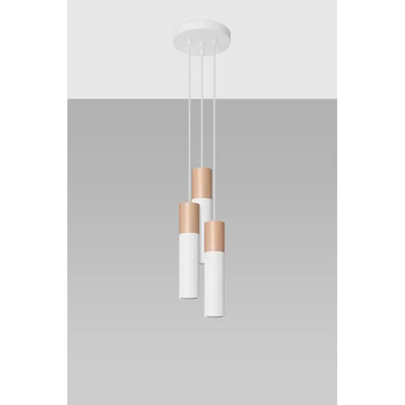 Suspension PABLO 3P blanc