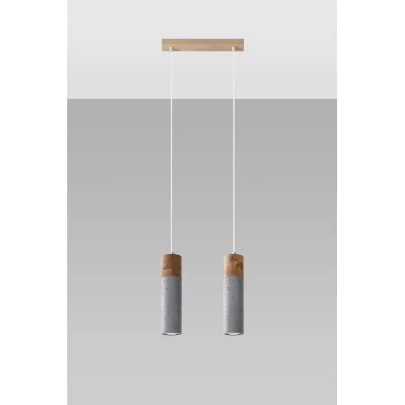 Suspension ZANE 2 gris