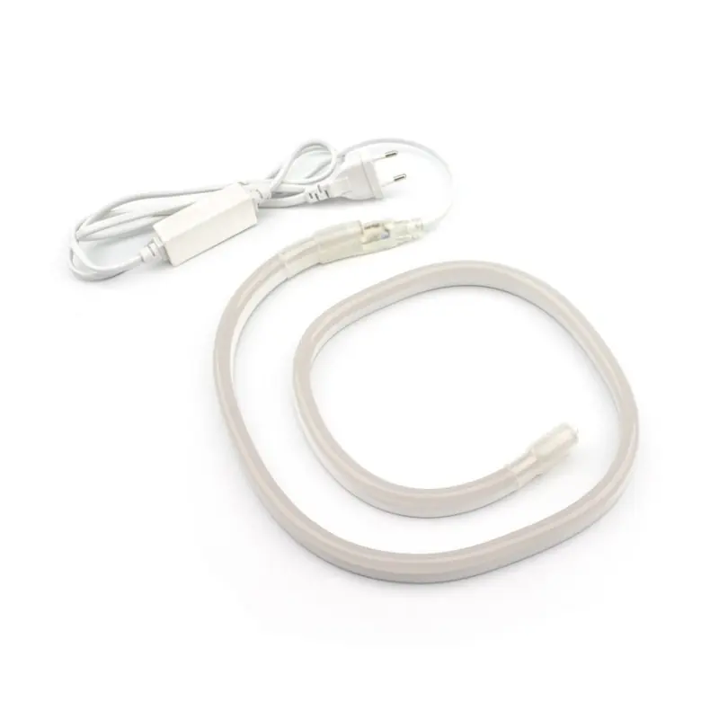 Ruban led 220v néon flexible 180-4000k ultra lumière étanche enseigne extérieur ip67