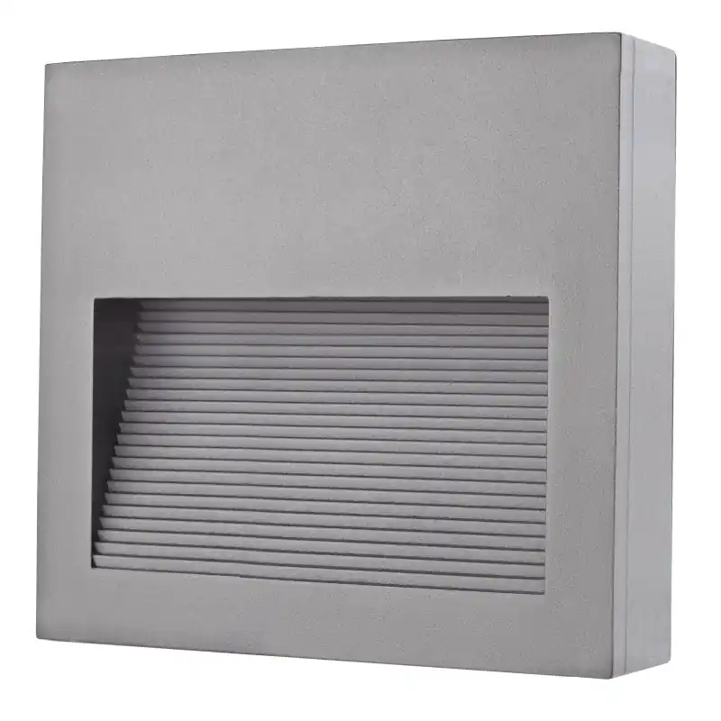 Encastré mural SLIM IP65 LED SMD 9W 4000K Gris