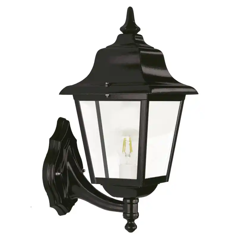 Applique ROB IP43 E27 70W Noir