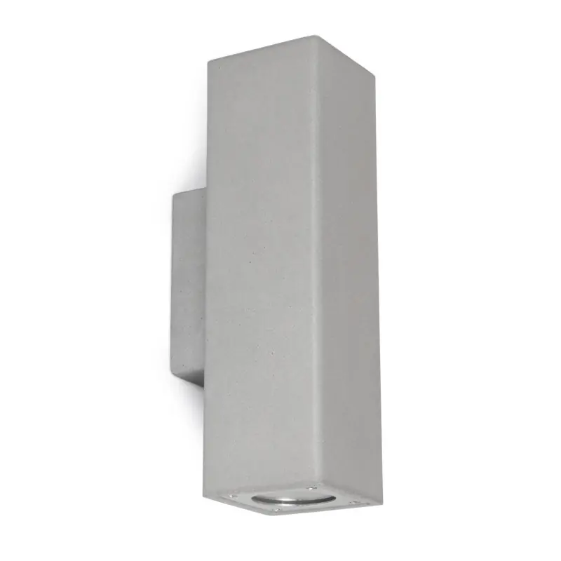 Applique STONE IP65 GU10 2x12W Béton naturel
