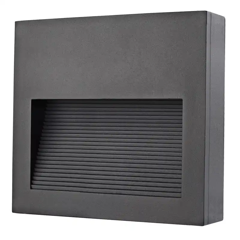 Applique asymétrique SLIM IP65 LED SMD 3W 4000K Anthracite