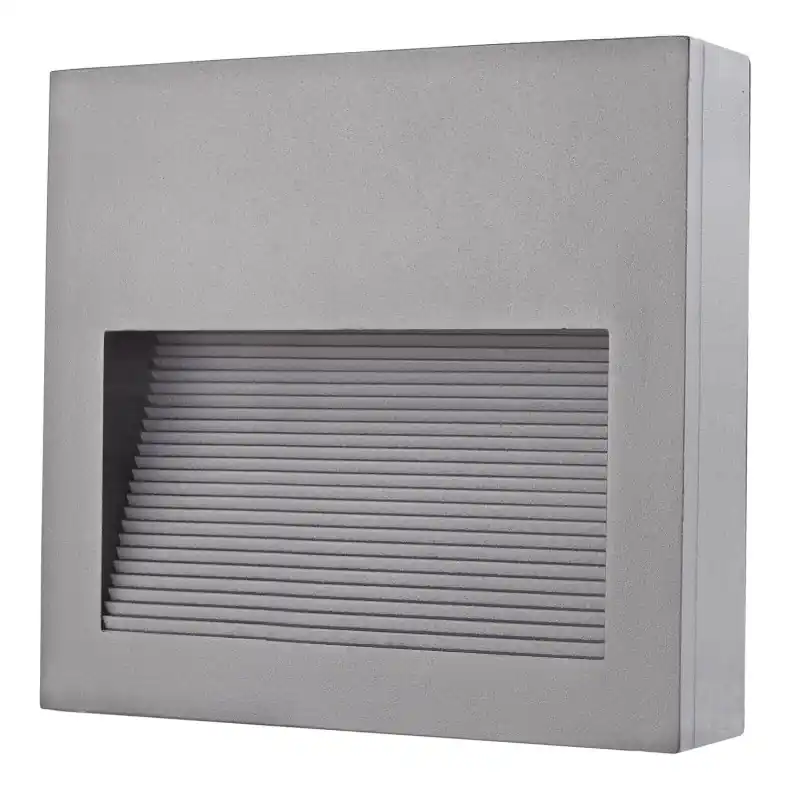 Applique asymétrique SLIM IP65 LED SMD 9W 4000K Gris