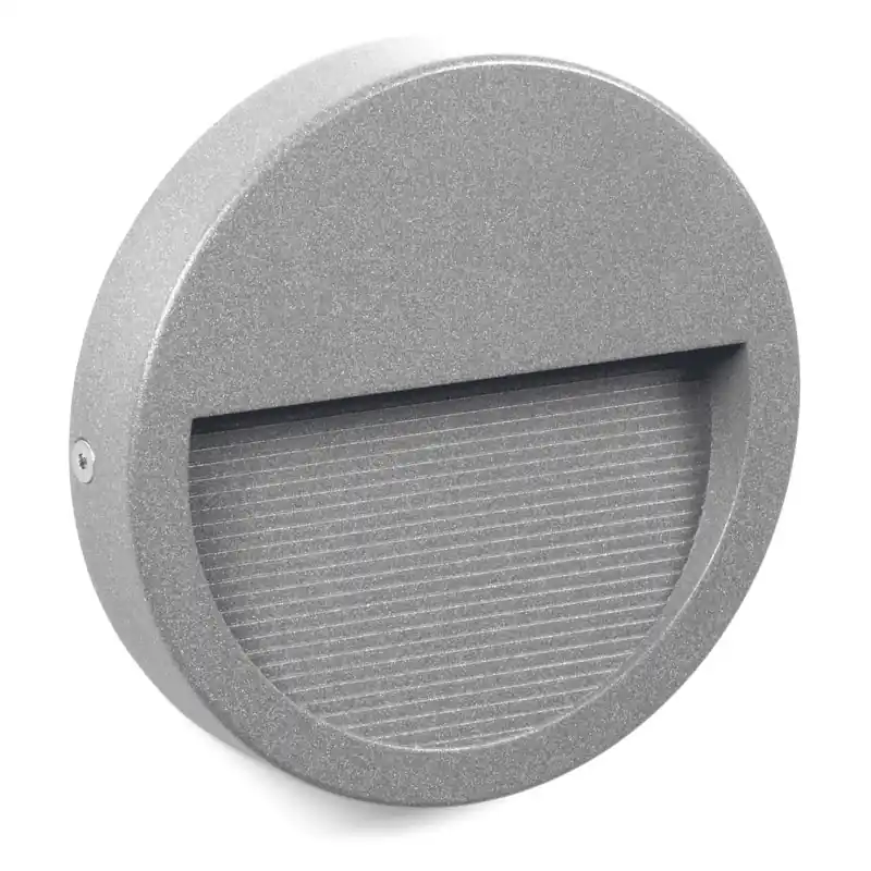 Applique asymétrique SLIM IP65 LED SMD 4W 4000K Gris