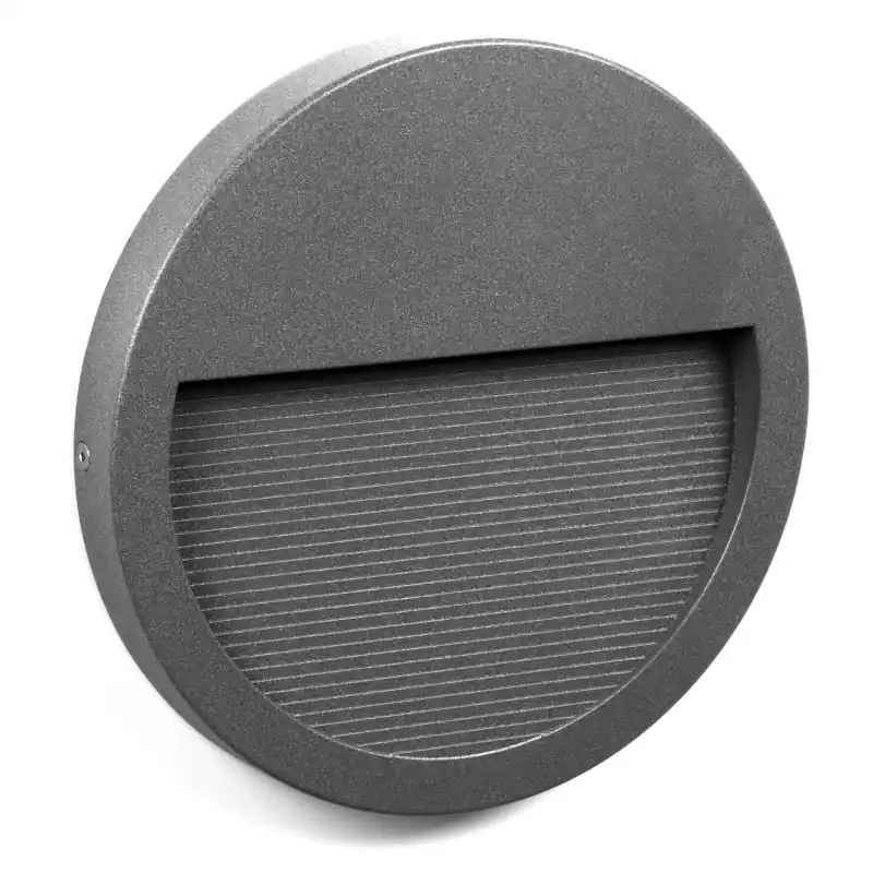 Applique asymétrique SLIM IP65 LED SMD 9W 4000K Anthracite
