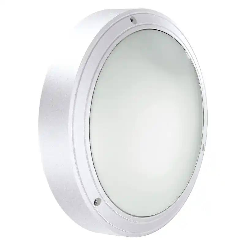 Applique encastrée DAIRA IP65 E27 42W Blanc