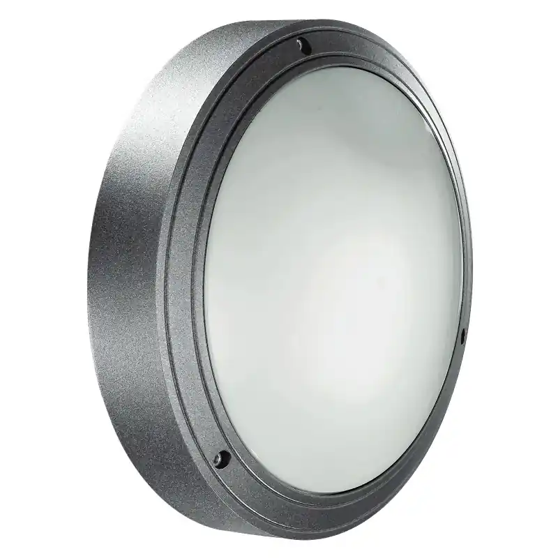 Applique encastrée DAIRA IP65 E27 42W Anthracite