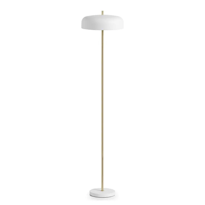 Lampadaire TAICHI E27-diam.45 2x60W Blanc