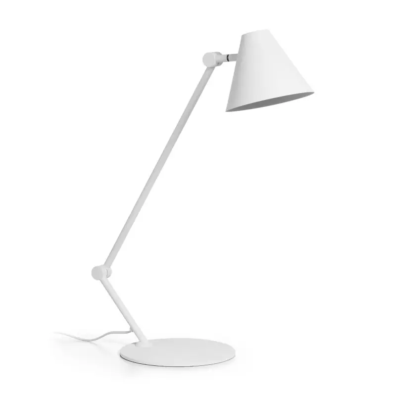 Lampe de bureau MANTIS E27-diam.45 60W Blanc