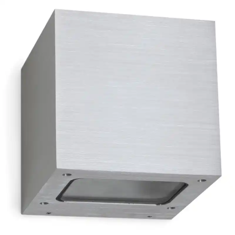 Applique BRICK LED SMD 2x5W 3000K Aluminium brossé