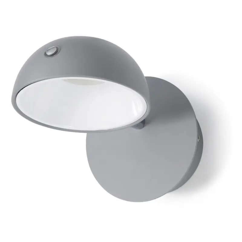 Applique DIDEN Modulation de fréquence LED COB 5W 3000K Gris