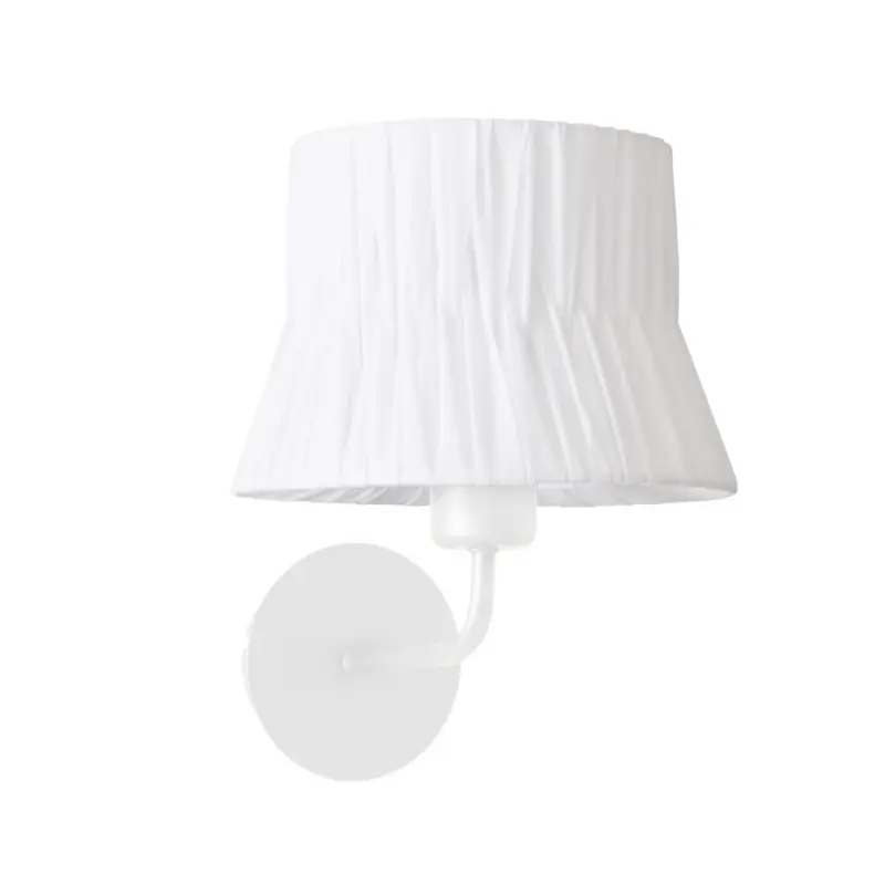 Applique CORA E27 40W Blanc Ruban enveloppé blanc