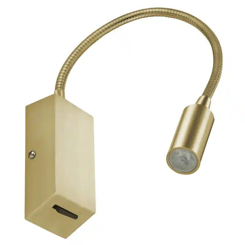 Liseuse LEIDEN LED SMD 3W 3000K Or Mat