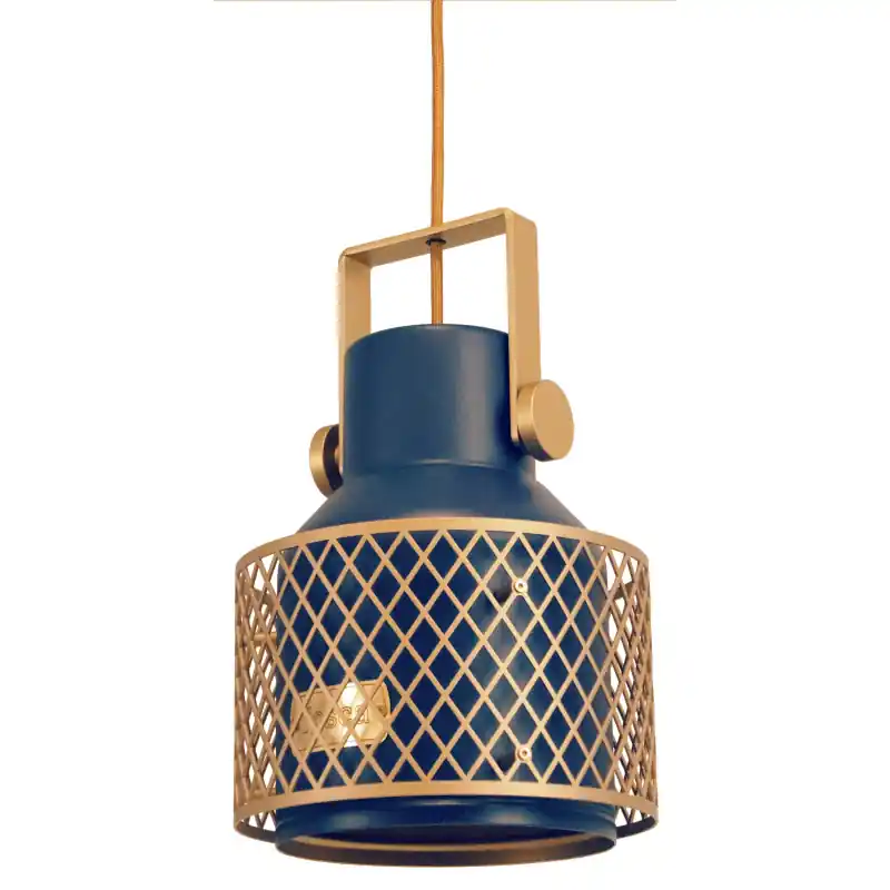 Suspension TOSCA E27 60W Bleu