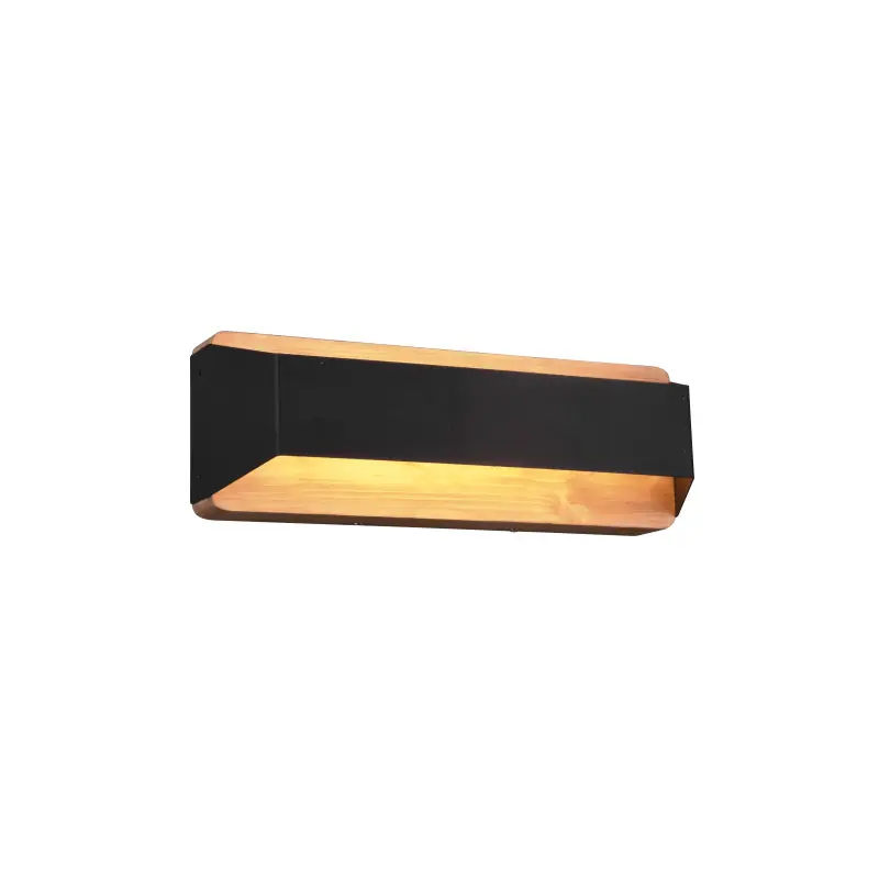 Applique Intérieur Métal noir mat 230V. LED 3000K 1500lm.
