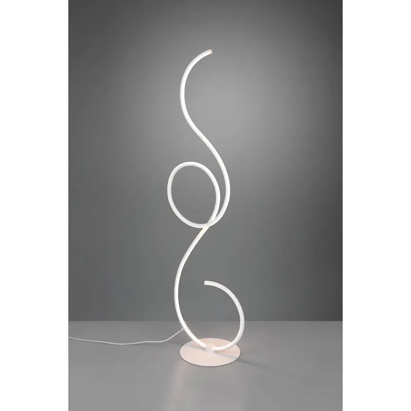 Lampadaire Intérieur Métal Blanc mat 230V. LED 2700+4000+6000K 2700lm.