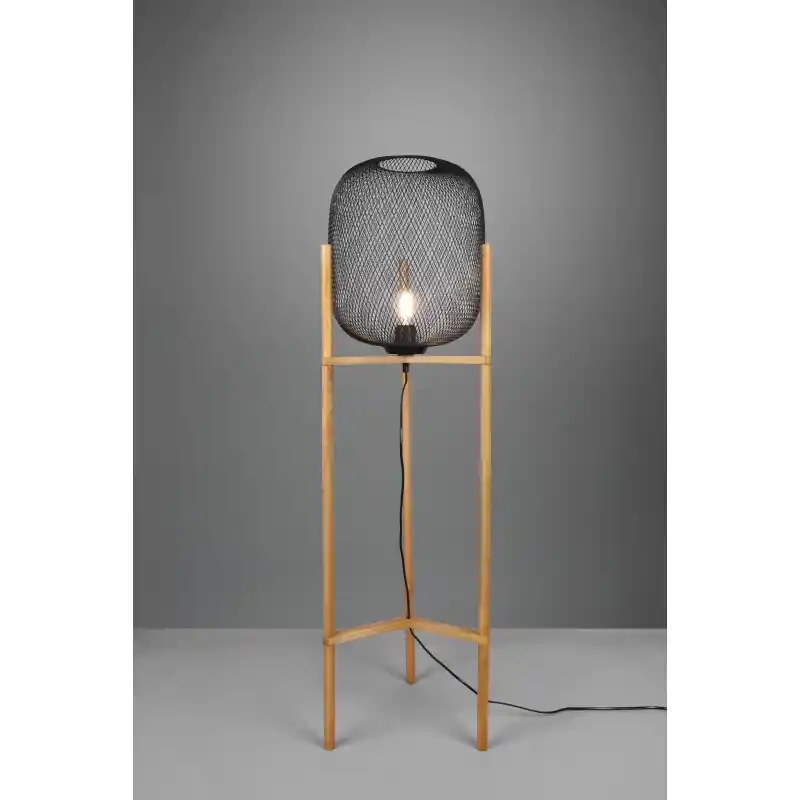 Lampadaire Intérieur Métal noir mat 230V.