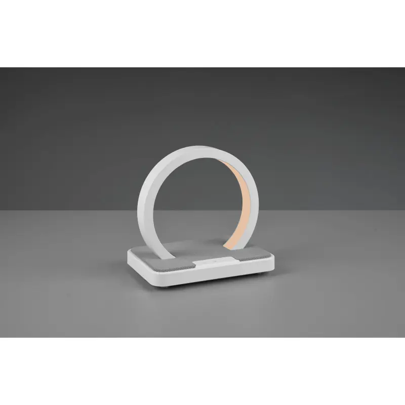 Lampe de table Intérieur Plastique Blanc mat 230V. LED 3000K 20lm.
