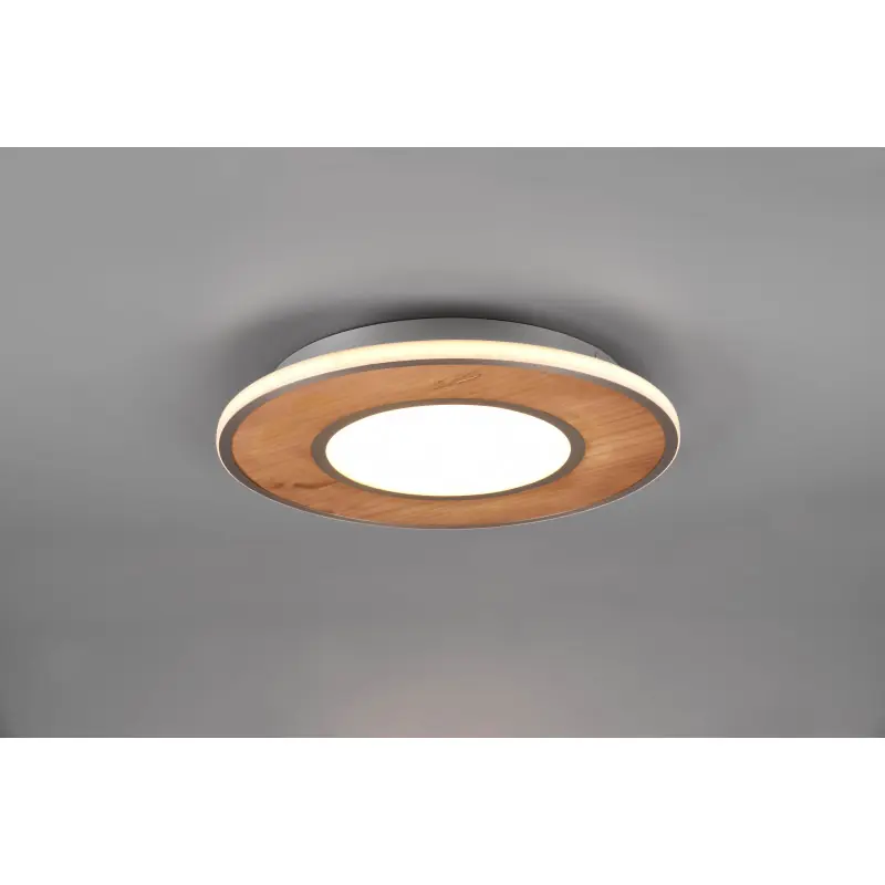 Plafonnier Intérieur Bois naturel naturel 230V. LED 3000K 4400lm.