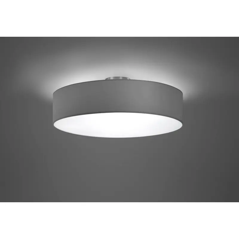 Plafonnier Intérieur Métal Nickel mat 230V.