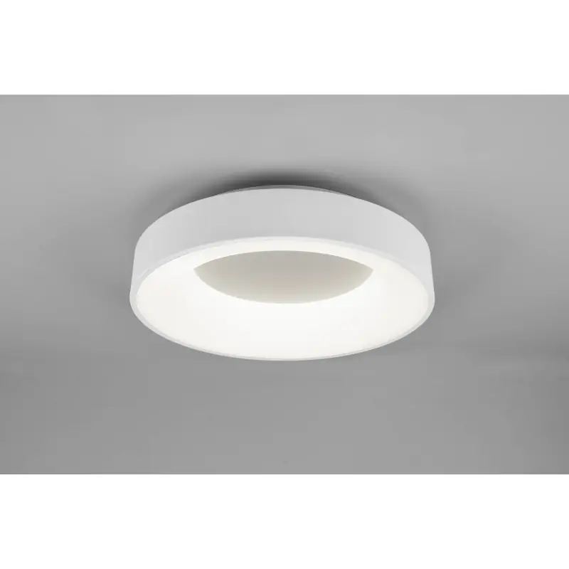 Plafonnier Intérieur Métal Blanc mat 230V. LED 4000K 3200lm.