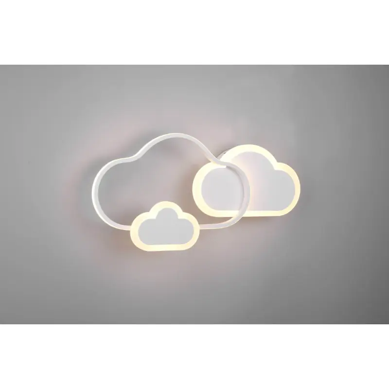 Plafonnier Intérieur Métal Blanc mat 230V. LED 3000K 3600lm.