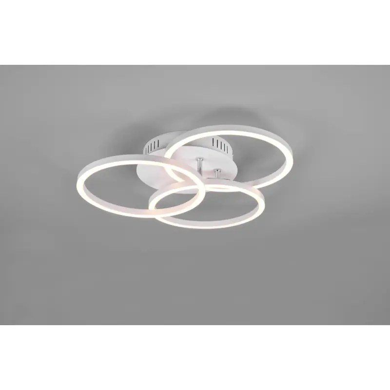 Plafonnier Intérieur Métal Blanc mat 230V. LED 2700 - 6000K 3100lm.