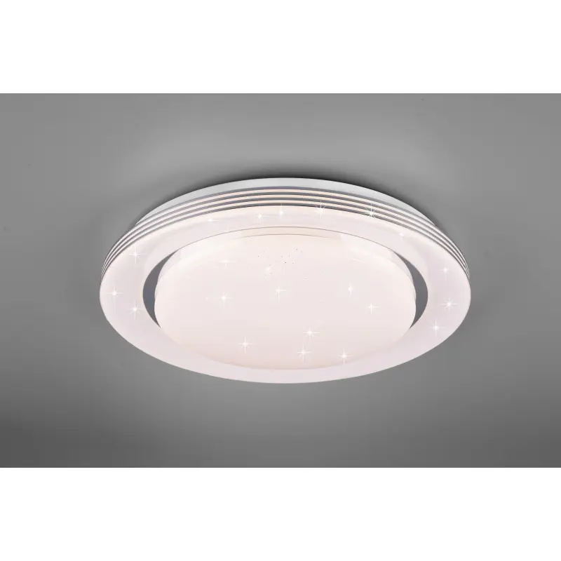 Plafonnier Intérieur Plastique Blanc 230V. LED 3000 - 6000K 3700lm.