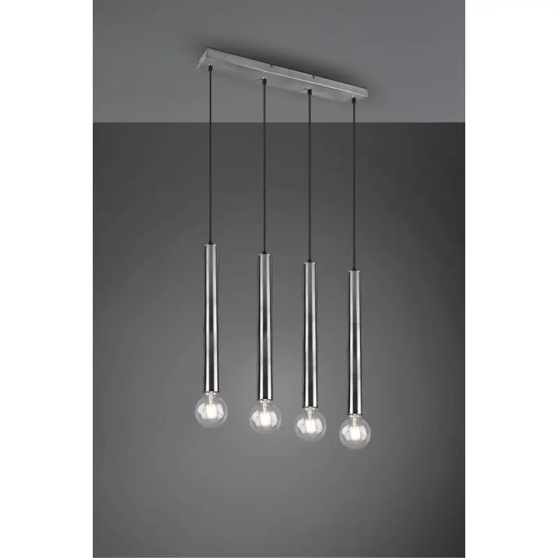 Suspension Intérieur Métal Nickel mat 230V.